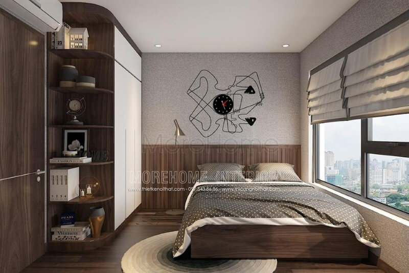 Giường ngủ chung cư gỗ công nghiệp Giường ngủ chung cư gỗ công nghiệp