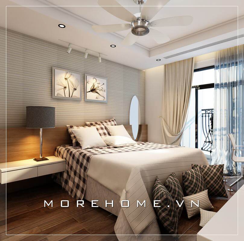 Giường ngủ chung cư hiện đại Giường ngủ chung cư hiện đại