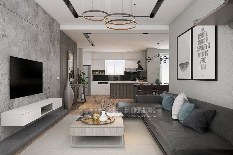 Mẫu sofa góc chữ L đẹp được coi là điểm nhấn của toàn bộ không gian phòng khách Mẫu sofa gỗ tự nhiên, gỗ óc chó đẹp