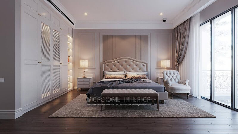 Morehome đã thiết kế rất nhiều công trình nội thất cho biệt thự tại dự án Ciputra Tây Hồ Hà Nội. Quý khách hàng có nhu cầu thiết kế nội thất biệt thự tại Ciputra, vui lòng liên hệ Morehome để được tư vấn và lên lịch xem công trình đã thi công thực tế. Mẫu nội thất biệt thự đẹp