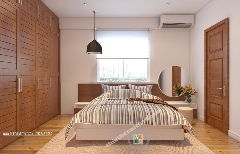 Giường ngủ chung cư hiện đại Giường ngủ chung cư hiện đại