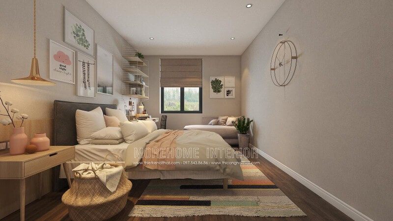 Sắp xếp nội thất phòng ngủ cho con gái đẹp, hiện đại, độc đáo.