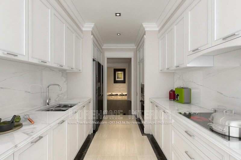 Tủ bếp đẹp và ấn tượng được nhiều khách hàng tham khảo, phù hợp với mọi không gian sống.